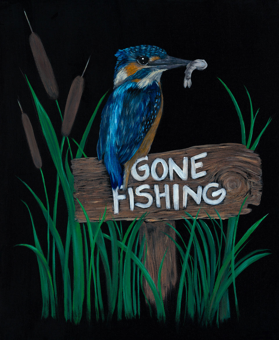 ‘Gone Fishing’ - Original Painting