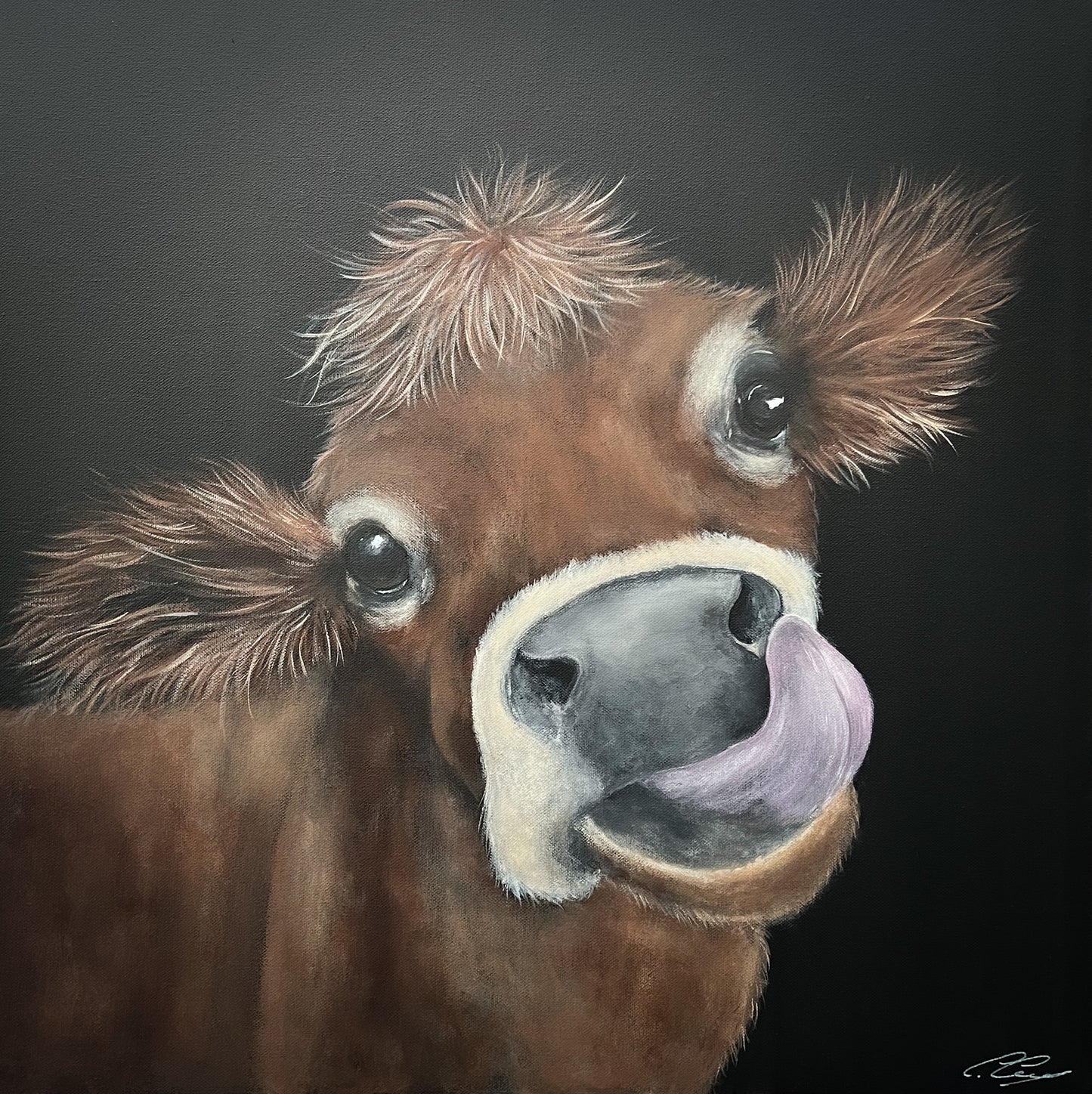 ‘Moo’ - Original Painting