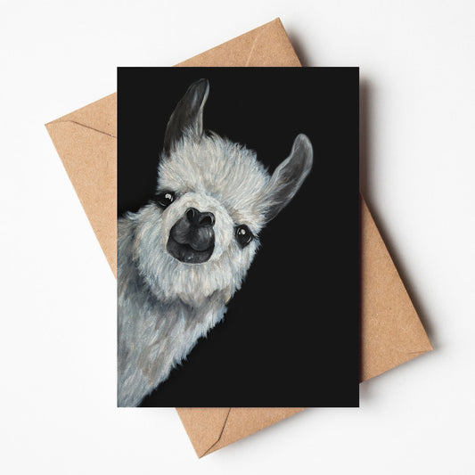 No Probllama Greeting Card