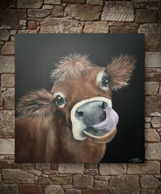 ‘Moo’ - Original Painting
