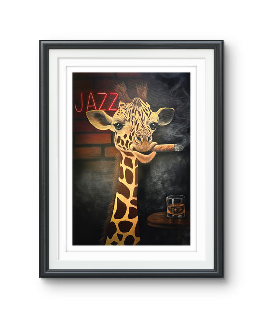 ‘Jazzraffe’ - Limited Edition Giclee Print