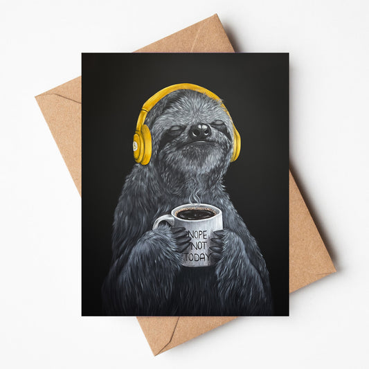 Mug Life Greeting Card