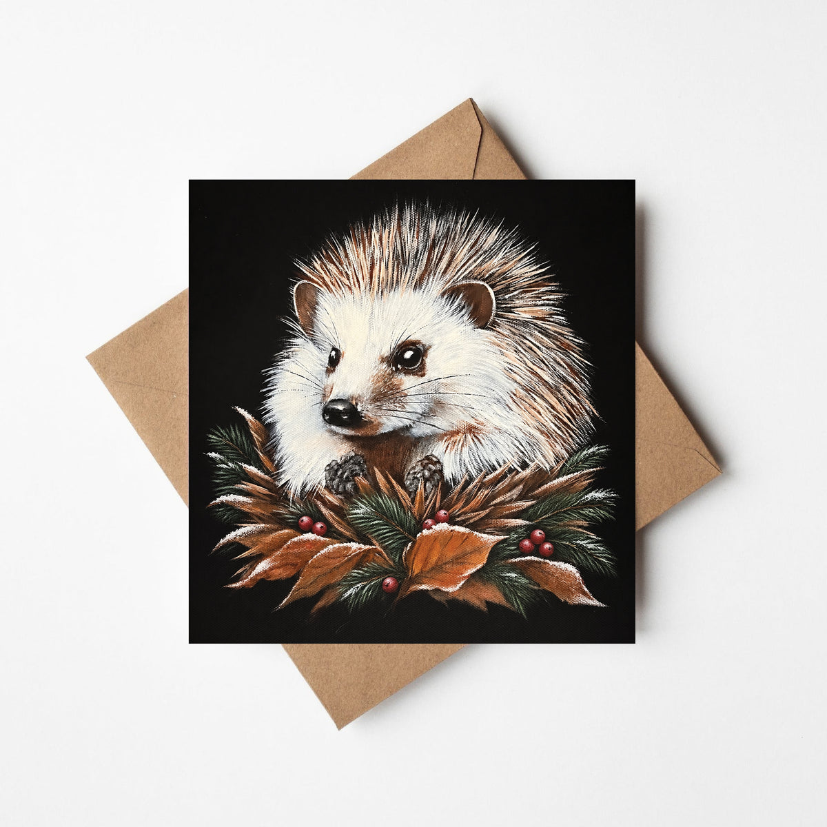 The Night Watcher - Christmas Edition 2026 Greeting Card