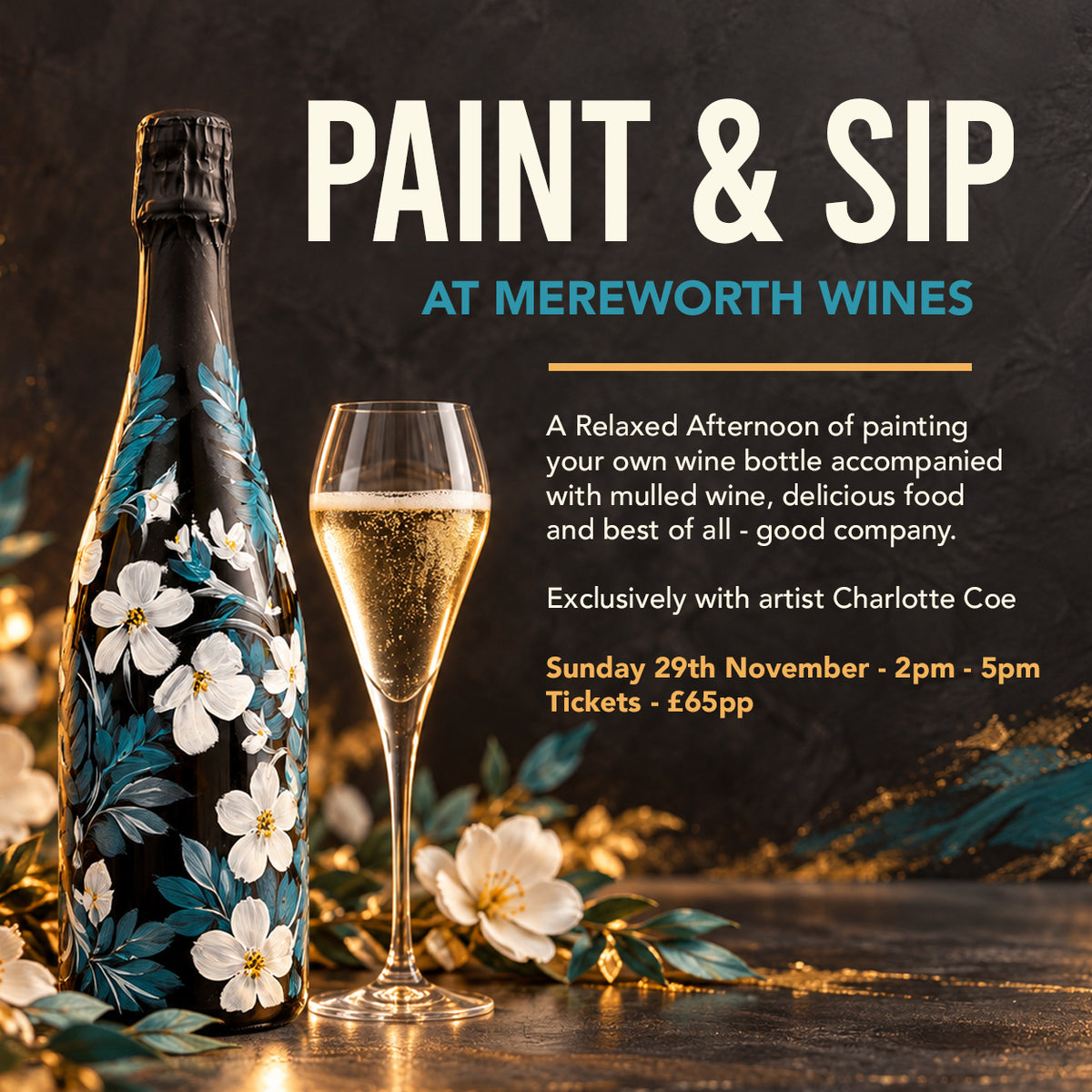 Paint & Sip Afternoon at Mereworth Wines – 29 November 2026